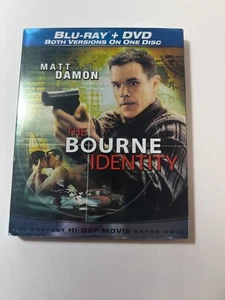 Bourne Identity, w/ slip cover. Blu-ray, DVD. Preowned. - Picture 1 of 4