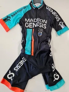 Madison Genesis Pro Short Sleeve One Piece Padded Skin Suit. Youth XS. - Picture 1 of 4