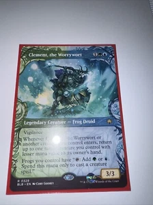 Clement, the Worrywort (Showcase) -  Bloomburrow -  MTG 329  - Picture 1 of 1