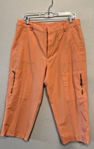 Pantalones capri naranja para mujer LAUREN RALPH LAUREN talla 12 - Imagen 1 de 8