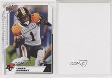 2020 Upper Deck CFL Blank Back Lemar Durant #65