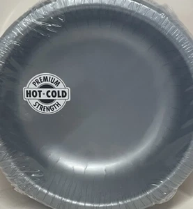 Silver Paper Bowls 20 oz 20 Per Pack Tableware Decorations Party Supplies - Picture 1 of 2
