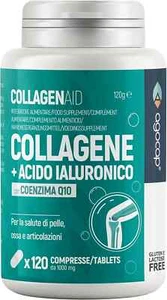 120x compresse Collagene e Acido Ialuronico per Pelle, Ossa e Articolazioni - Foto 1 di 7