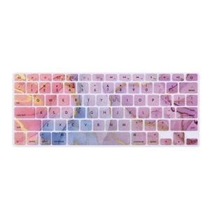 Abstract Pattern Keyboard Cover For Macbook M2 M3 Air 15 13 12 11 Pro 14 16 inch - Picture 1 of 34