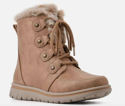 Botas de combate Cliffs by White Mountain para mujer Holly - Tela de trigo - Talla 7,5 Foto 1 de 4