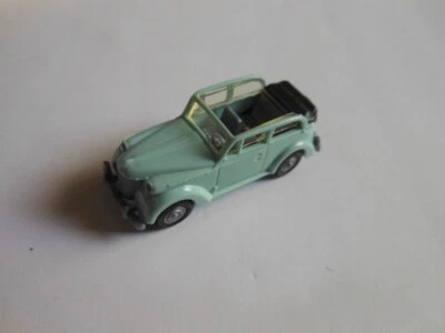 Opel Olympia 1938 Cabriolim. offen von Praline (Revell) hellblau in 1:87 - Bild 1 von 3