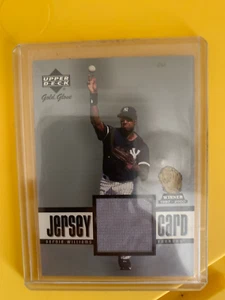 2001 Upper Deck Gold Glove - Jersey Card Bernie Williams #GG-BW (MEM) - Bild 1 von 2