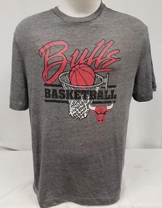 Brand New Men's NBA Chicago Bulls TX3 Cool Short Sleeve Shirt- Large - Picture 1 of 3
