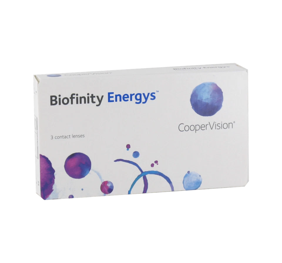 Biofinity Energys 3er Pack Monatslinsen von Cooper Vision - Stärke frei wählbar - Bild 1 von 1