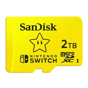 2TB SanDisk microSDXC Memory Card Card for Nintendo Switch C10 UHS-I U3 100 - Picture 1 of 9