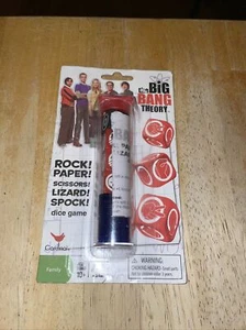 The Big Bang Theory Rock Paper Scissors Lizard Spock Dice Game - Picture 1 of 2