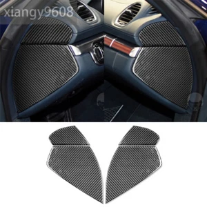 For Porsche 718 982 Boxster Cayman 16-22Carbon Fiber Front Door Slot Buffer Trim - Foto 1 di 11