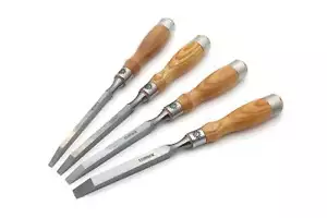 Narex 4 Piece Richter Mortise Chisel Set (1/4", 5/16", 3/8", 1/2") - Picture 1 of 1