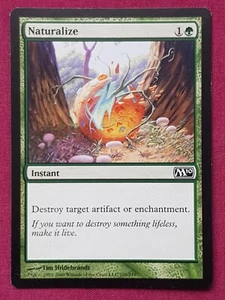 Magic The Gathering 2010 CORE SET M10 NATURALIZE green card MTG - Picture 1 of 2