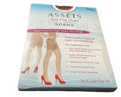 SPANX Super Control Moldeador de Medio Muslo Cintura Alta Talla Grande 6 (265-295#) Negro Nuevo Foto 1 de 4