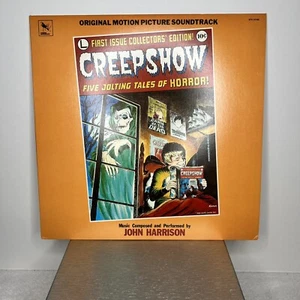 1982 Creepshow Original Motion Picture Soundtrack 12" Album LP Stephen King RARE - Picture 1 of 9