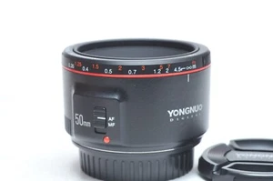 Yongnuo YN50mm F1.8 II Auto Focus Lens for Canon EF Mount - Picture 1 of 2