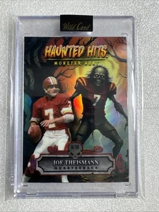Joe Theismann-QB-Redskins•2025 WC Haunted Hits-Monster Hunt-Jersey Edition 8/10 - Imagen 1 de 2