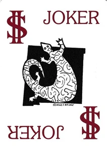 JOKER - NEW MEXICO - 1 - single vintage playing cards - Picture 1 of 2