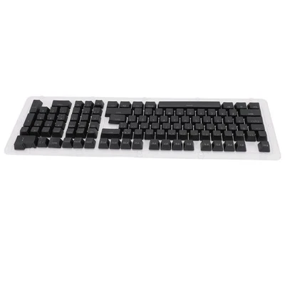 110 Keys Keyboard Keycaps Light Transmitting Portuguese Keyboard Keycaps - Image 1 of 4