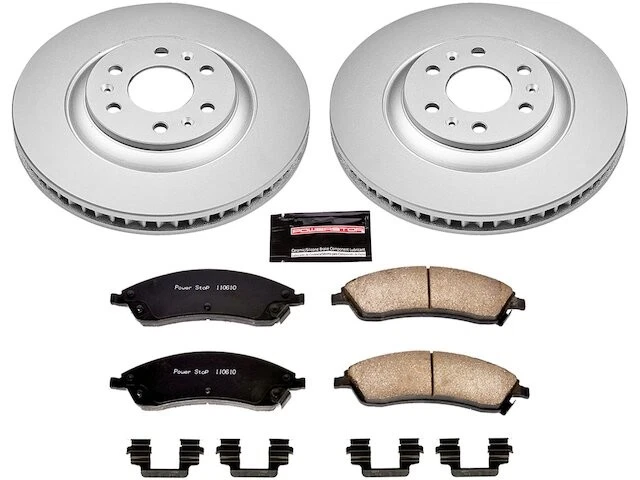 Kit de pastillas de freno delanteras y rotor para 04-09 Cadillac SRX JR78S7 Foto 1 de 1