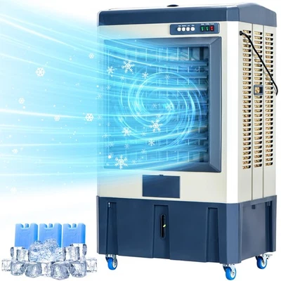 Uthfy 41" Swampr4800 CFM Air Cooler10.6 Gallon 3 Ice Pack110° Oscillation3 Speed - Image 1 of 4