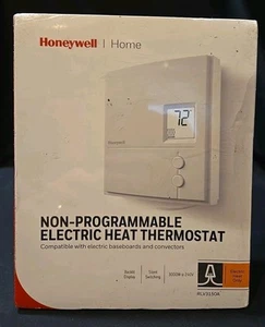 Honeywell RLV3150A Non-Programmable Heat Thermostat Digital Display 2-Wire - Picture 1 of 6