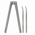 3pc Nutcracker Seafood Cracker Set 2 Picks Crab Lobster Shell Nut Tool