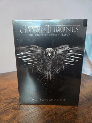 Игра престолов, полный четвертый сезон, новый, DVD, запечатанный, 5 дисков - Изображение 1 из 2
