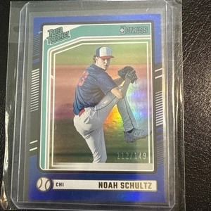 Noah Schultz - 2024 Panini Donruss Rated Prospects Blue /149 #170 - Bild 1 von 3