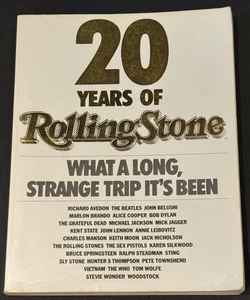 20 YEARS OF ROLLING STONE (EBURY PRESS USA SOFT BACK BOOK - 1st EDITION) - Picture 1 of 3