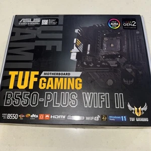 New ASUS B550-PLUS Wifi II AM4 ATX Gaming Motherboard - Bild 1 von 6