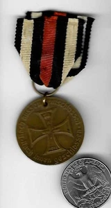 Original German WWI German Troops in Paris France 1871-1914 Iron Cross Medal - Picture 1 of 2