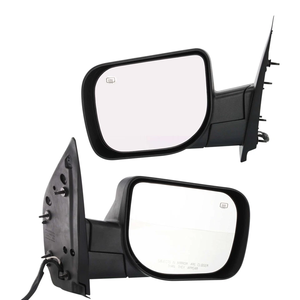 Juego de espejos retrovisores eléctricos para Infiniti QX56 2004-2005 térmicos con memoria cromada Foto 1 de 4