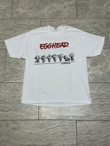 Vintage Egghead Software USA Double Sided Single Stitch Albert Einstein Size XL - Bild 1 von 9