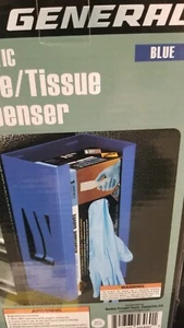 New Magnetic Glove Box Holder Organizer-blue Wall Mount Dispenser - Picture 1 of 1