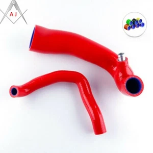 Red For Mini Cooper S 1.6 R56 Turbo Air Intake Boost Silicone Hose Inlet Pipe - Picture 1 of 4