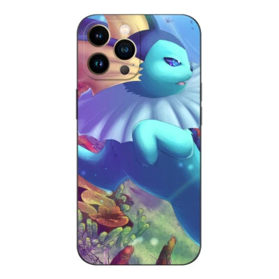 Vaporeon Case For iPhone 17 16e 16 15 14 13 12 11 Pro Max Air Plus XR SE -z286 - Image 1 of 2