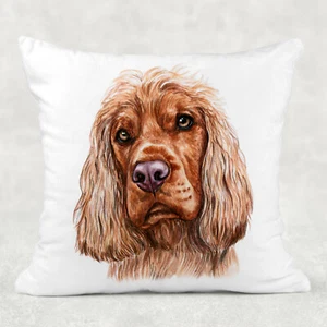 English Cocker Spaniel Design Cushion cover pillow case, dog lover gift - Picture 1 of 1