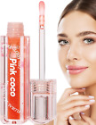 Cute Lip Gloss, Mirror Lip Glaze for Hydrating, Portable Lip Makeup with Moistur