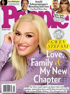 PEOPLE Magazine October 9 2023 Gwen Stefani Taylor Swift Peter Facinelli - Picture 1 of 3
