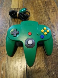 Nintendo 64 Green Controller N64 Authentic OEM Tight Stick Original - Picture 1 of 4