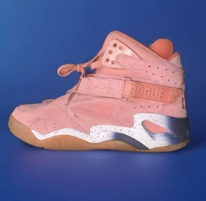 MEN’S PATRICK EWING ATHLETICS ROGUE Pink/White/Gum 1BM00547-958 Basketball Sz 15 - Picture 1 of 6