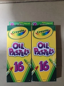 Crayola Oil Pastels 16 Count Colors, Set Of 2 Packs NEW - Picture 1 of 3