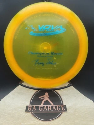 PFN PAT.#'S OOP Innova Champion BEAST *172g* Barry Schultz 2x Orange W/ BlueFoil - Image 1 of 2