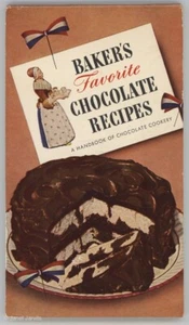 Vintage Schokolade Rezeptbuch Bäcker LIEBLINGSSCHOKOLADENREZEPTE Kochbuch - Bild 1 von 4