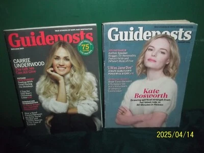 Lot of 4 Guideposts Magazines 2011-2021 Andie Macdowell, Carrie Underwood ++ - Image 1 of 3