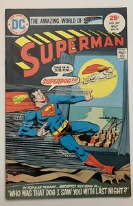 Superman #287 1975 DC SuperDog Dog Pup Krypto Bronze Age Investment Collectible - Picture 1 of 3