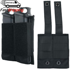Tactical Open Top Double Pistol Mag Pouch for Glock M1911 92F Mag 40mm Grenade