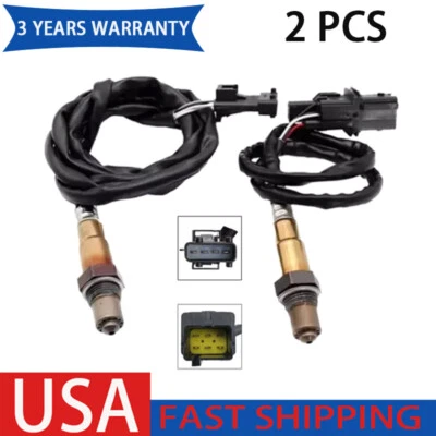 Sensor de oxígeno superior + inferior 2 piezas para sensor O2 Volvo 2005-2009 S60 2005-2007 XC70 Foto 1 de 4